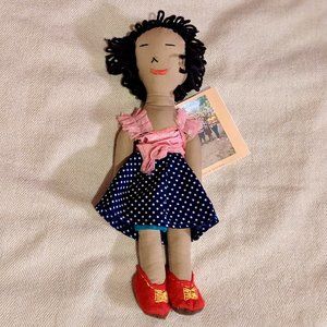 NWT Genuine Nicaraguan Handcrafted Handsewn Cloth Doll